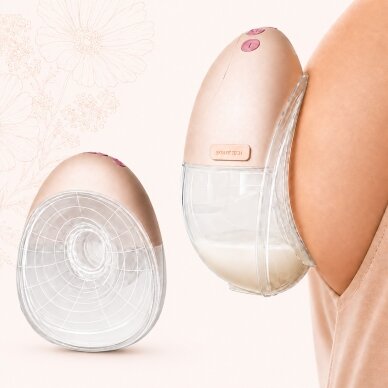 Babyono pientraukis elektrinis laisvų rankų dvigubas App VENUS DUO 1702 10