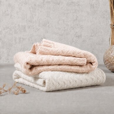 Babyono pledas merino vilnos šviesiai Baltas 1648/03 1