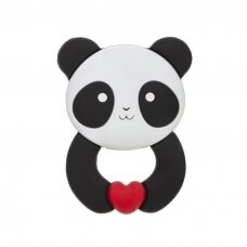 Bocioland silikoninis kramtukas, panda, BOC0511 Bocioland silikoninis kramtukas, panda, BOC0511