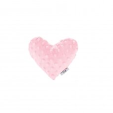Bocioland vyšnių kauliukų pagalvėlė širdelė rožinė BOC0214