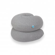 CebaBaby maitinimo pagalvė DUO, melange, pilka W-705-000-261 CebaBaby maitinimo pagalvė DUO, melange, pilka W-705-000-261