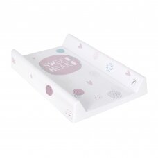 CebaBaby vystymo lenta Comfort Lolly Polly, Širdelės, trumpa, kietu pagrindu (70 cm) CebaBaby vystymo lenta Comfort Lolly Polly, Širdelės, trumpa, kietu pagrindu (70 cm)