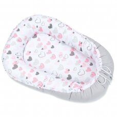 MamoTato baby nest ( cocoon ) - hearts MamoTato baby nest ( cocoon ) - hearts