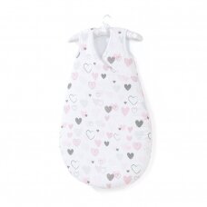 MamoTato miegmaišis Bubble, 75 cm, širdelės MamoTato miegmaišis Bubble, 75 cm, širdelės