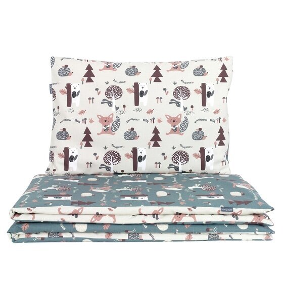 2pcs bedding set, 100x135cm, cream, Premium, Zoo 2pcs bedding set, 100x135cm, cream, Premium, Zoo