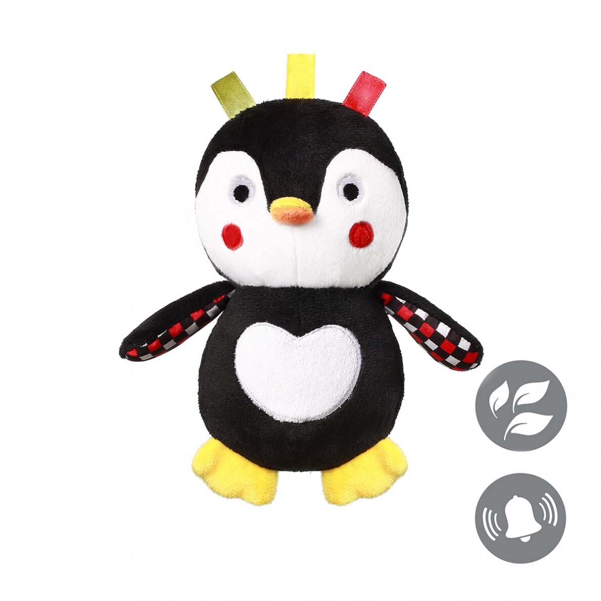 CONNOR THE PENGUIN cuddly toy for babies C-MORE COLLECTION 640 CONNOR THE PENGUIN cuddly toy for babies C-MORE COLLECTION 640