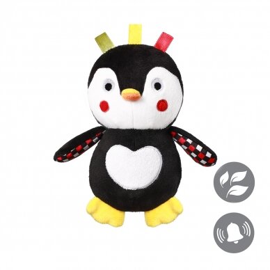 CONNOR THE PENGUIN cuddly toy for babies C-MORE COLLECTION 640 CONNOR THE PENGUIN cuddly toy for babies C-MORE COLLECTION 640