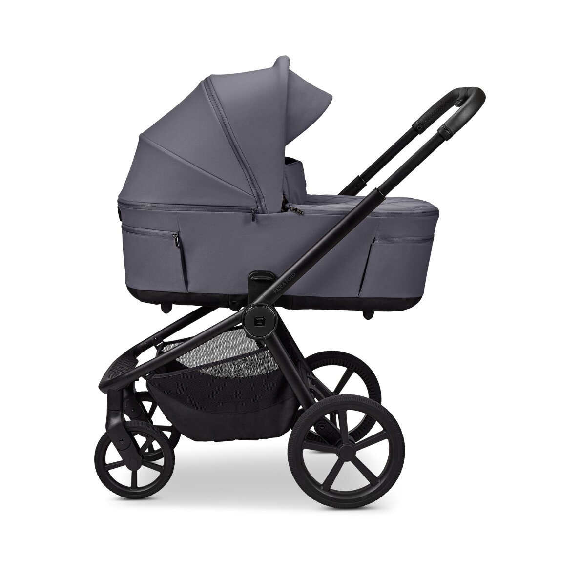 Moon stroller foldable carrycot Resea fold 2/1 graphite Moon stroller foldable carrycot Resea fold 2/1 graphite