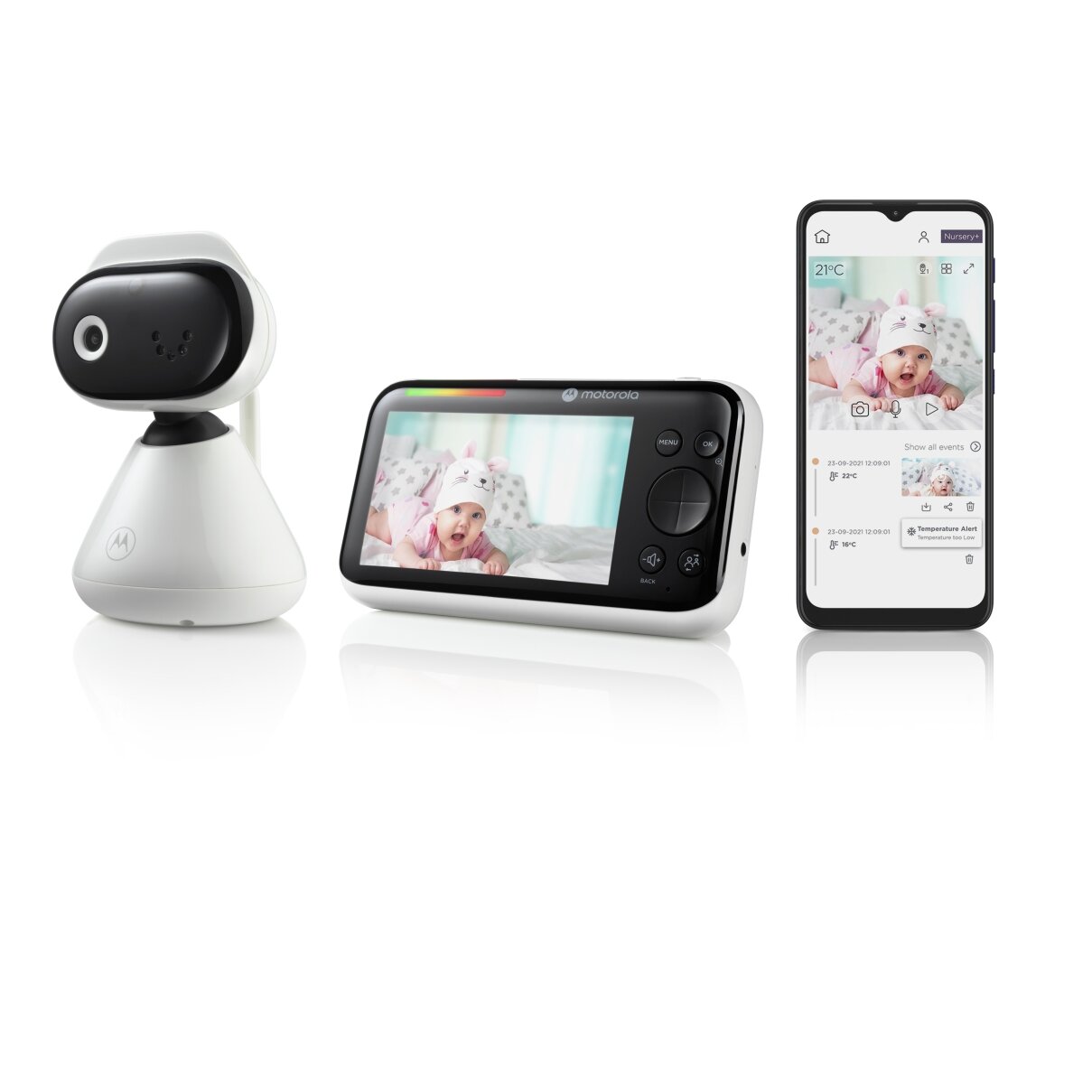 Motorola Video Baby Monitor wi-fi 5" PIP1500C 2 Motorola Video Baby Monitor wi-fi 5" PIP1500C 2