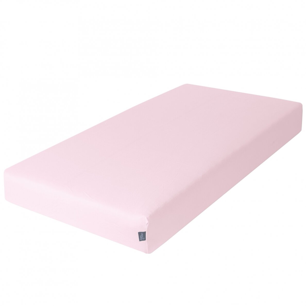 Jersey fitted sheet with elasticated edge (120x60) Pink