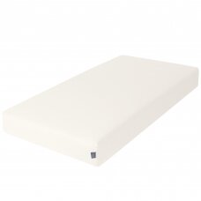 Jersey fitted sheet with elasticated edge (120x60) Cream