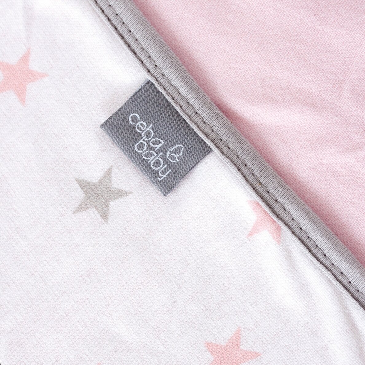 Ceba Baby Jersey Baby Blanket (90x100) Medium Stars pink 1 Ceba Baby Jersey Baby Blanket (90x100) Medium Stars pink 1