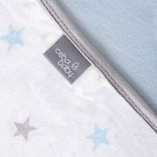 Ceba Baby Jersey Baby Blanket (90x100) Medium Stars & Blue Ceba Baby Jersey Baby Blanket (90x100) Medium Stars & Blue