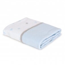Ceba Baby Jersey Baby Blanket (90x100) Medium Stars & Blue Ceba Baby Jersey Baby Blanket (90x100) Medium Stars & Blue