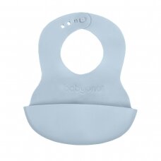 Babyono seilinukas minkštas mėlynas 835/02 Babyono seilinukas minkštas mėlynas 835/02