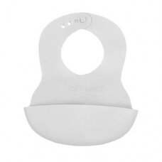 Babyono seilinukas minkštas pilkas 835/01 Babyono seilinukas minkštas pilkas 835/01