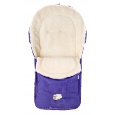 Sensillo vokelis vežimėliui, vilnonis, 95x40, violetinis, 826 Sensillo vokelis vežimėliui, vilnonis, 95x40, violetinis, 826