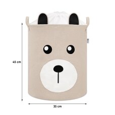 SIPO krepšys žaislams meška 35x35x45cm BT036 SIPO krepšys žaislams meška 35x35x45cm BT036