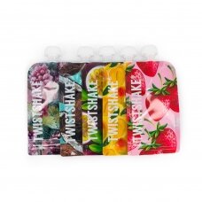 Twistshake daugkartiniai maišeliai maisteliui 5 vnt 220ml 78617 Twistshake daugkartiniai maišeliai maisteliui 5 vnt 220ml 78617