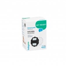 NATURAL NURSING breast pads, white, 24 pcs BabyOno 298/01 NATURAL NURSING breast pads, white, 24 pcs BabyOno 298/01