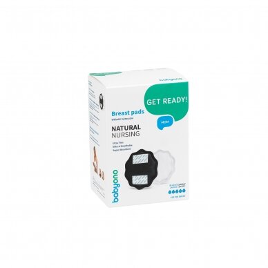 NATURAL NURSING breast pads, white, 24 pcs BabyOno 298/01 1 NATURAL NURSING breast pads, white, 24 pcs BabyOno 298/01 1