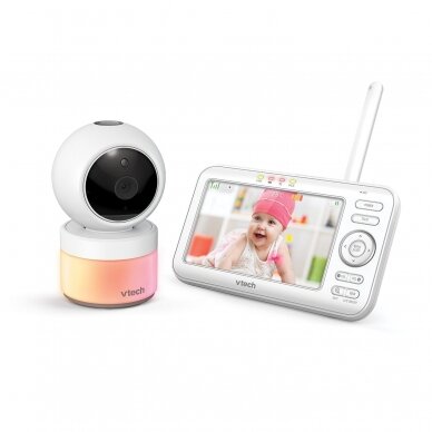 Vtech 5 Digital Video Baby Monitor with Pan & Tilt Camera VM5463
